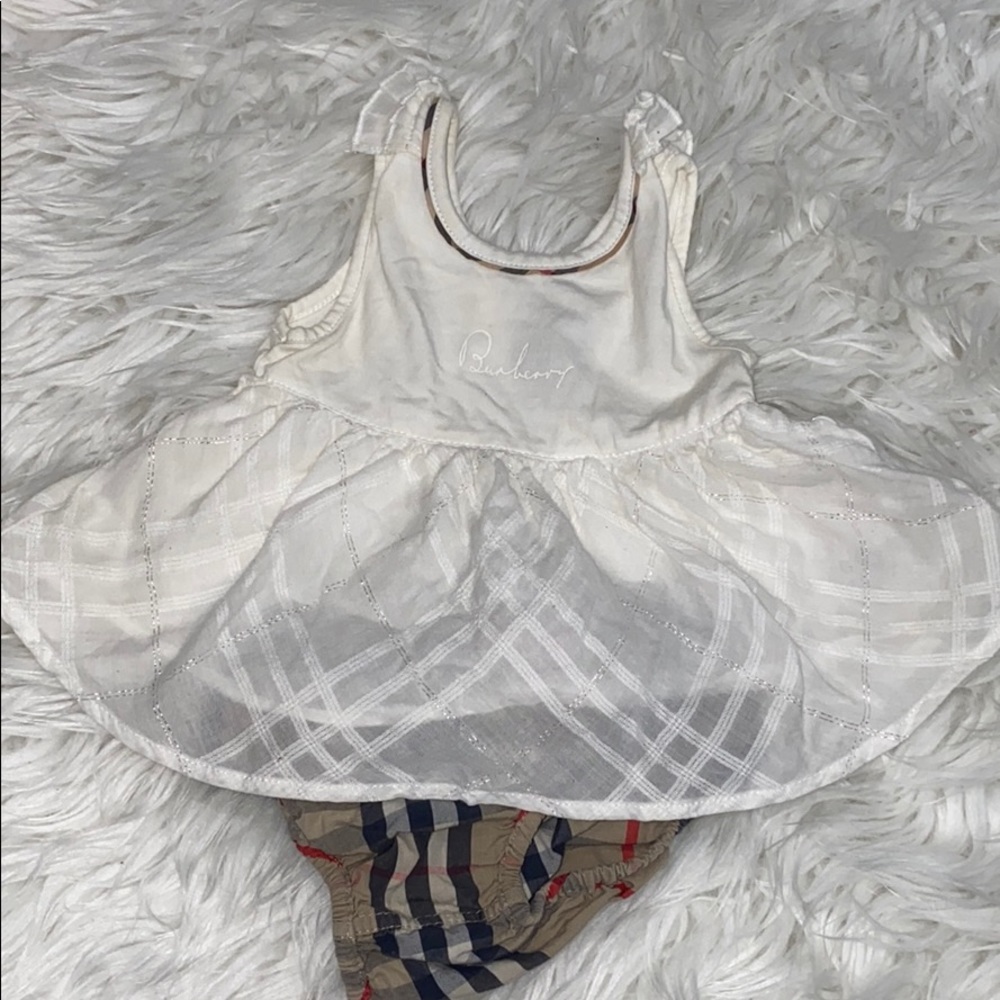 Authentic Burberry Baby dress set